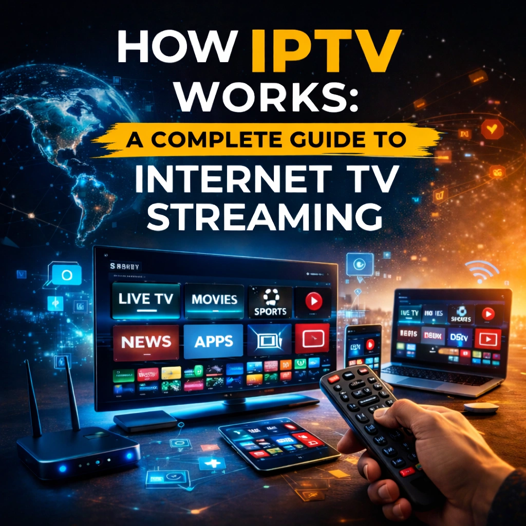 How IPTV Works: A Complete Guide to Internet TV Streaming